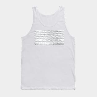 Marble Fish Scales Tank Top